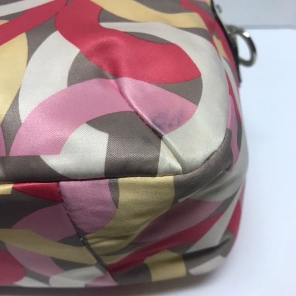 COACH KRISTIN 22744 Satchel HandBag Purse+Wristlet - Picture 9 of 12